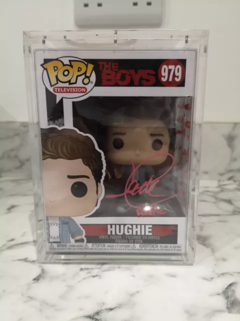 Hughie signiert von Jack Quaid The Boys Funko Pop & Zitat 1