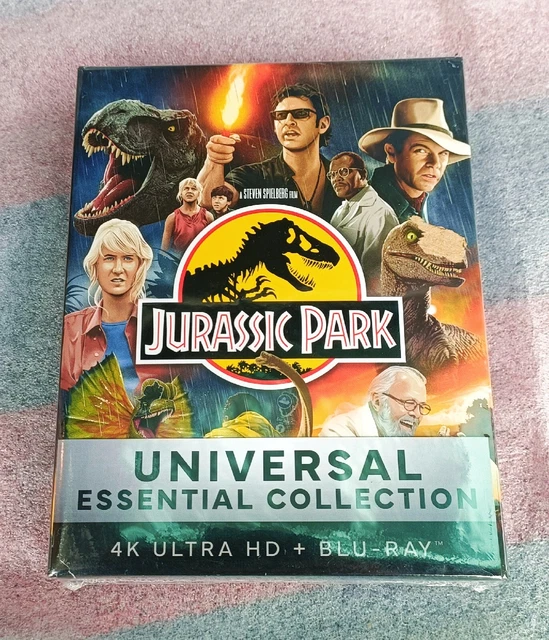 JURASSIC PARK 30TH Anniversary Steelbook - 4K Ultra HD + Bluray ...