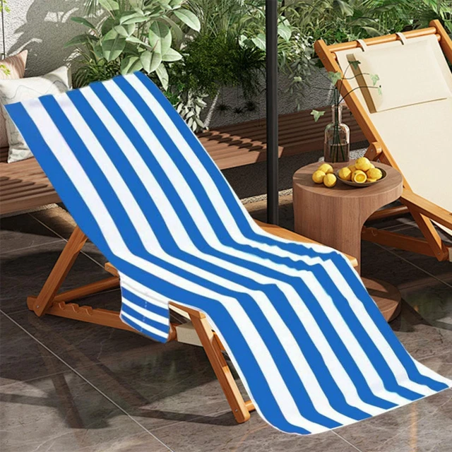 Chaise De Plage Portable Kit Kat - Rayures - Pliable - Transat Pour Camping, Pêche