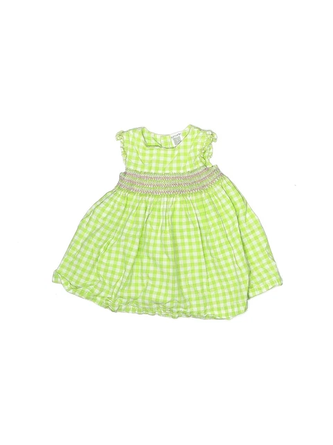 Carter's Girls Green Dress 6 Months