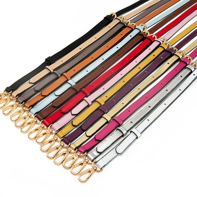 1.8cm Genuine Leather Shoulder Crossbody Replace Handbag Adjustable Bag Strap