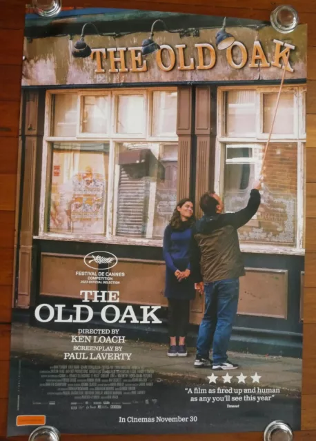 THE OLD OAK Original 2023 Australian Advance One Sheet Movie Poster Dave Turner