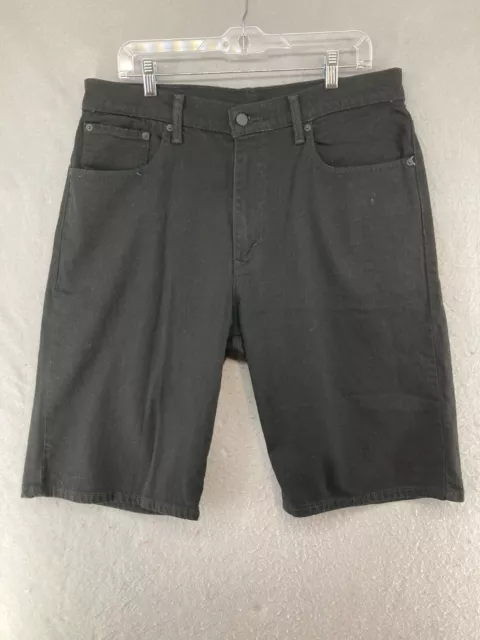 Pantalones cortos para hombre Levis 569 34 negros holgados relajados