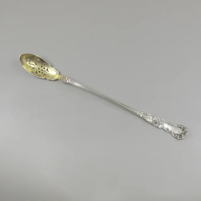 BUTTERCUP by GORHAM Sterling Silver Long Handled Olive Spoon Bar Barware Mono M