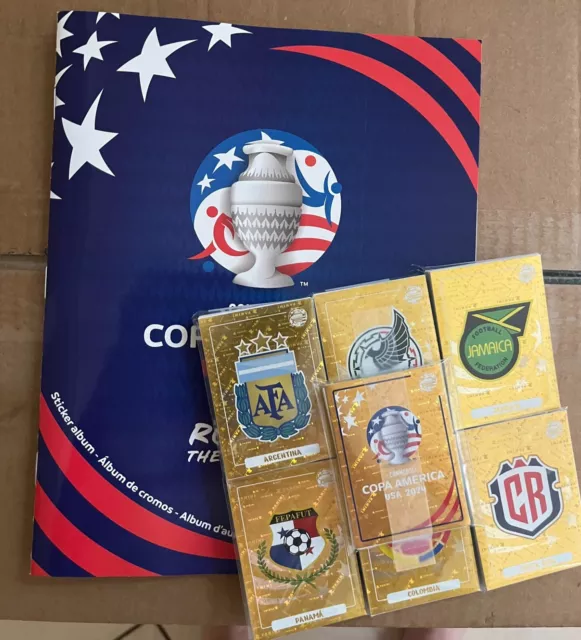 USA VERSION 2025 Panini Copa America USA Complete Sticker Set 430