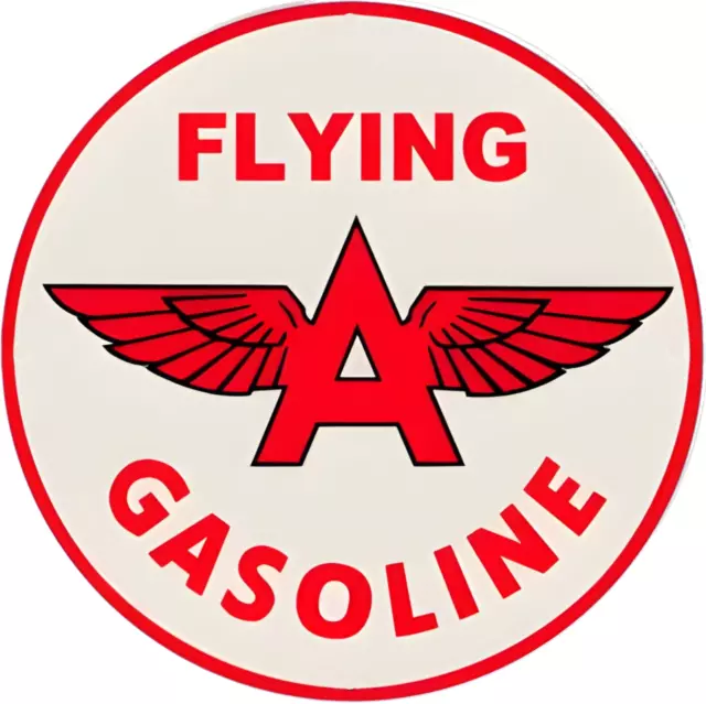 Flying Gasoline Vintage Vinyl Decal Sticker Waterproof