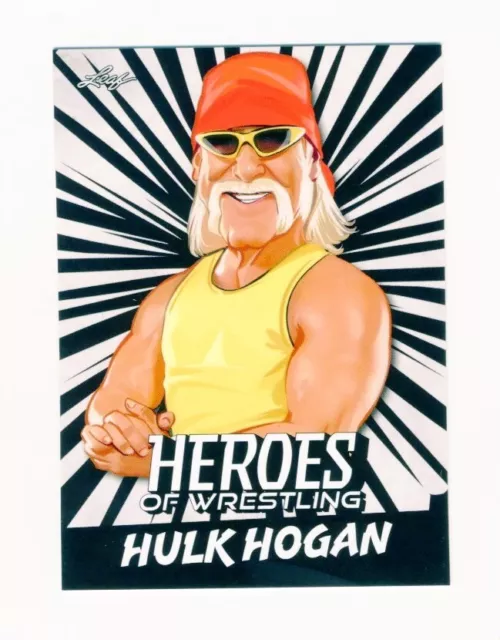 HULK HOGAN 2023 Leaf Heroes Of Wrestling Card $1.99 - PicClick