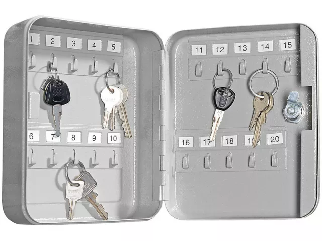 Mini armoire à clés en acier pour 20 clés - XCase