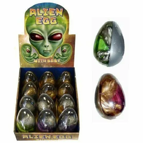 1 x Large Space Alien Egg Baby Embryo in Goo Party Loot Bag Filler Toy N14 100 3