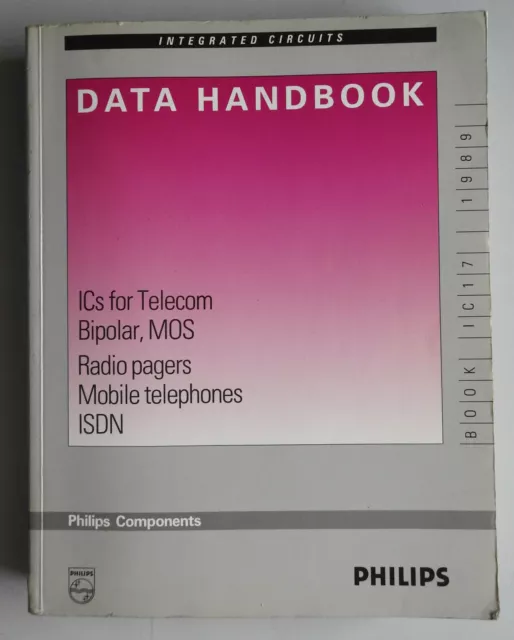 PHILIPS Integrated Circuits Data Handbook Manual Catalog 1989 English