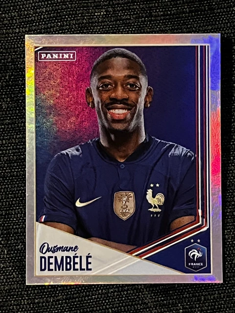 STICKER PANINI FIERS D'etre Bleus Ousmane Dembele France Ballon D'or ...