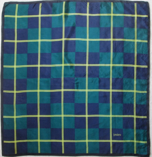Foulard Soie Vintage Jean Paul - 84x90 Cm - Orange - Occasion En Bon état - Soie 100%