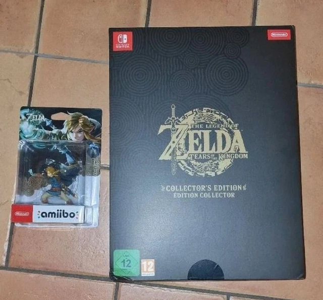 NINTENDO SWITCH ZELDA Tears of the Kingdom Amiibo + Collectors Edition