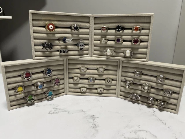 Katekyo Hitman Reborn Vongola Rings Etc. 36 Types Complete Set Jump