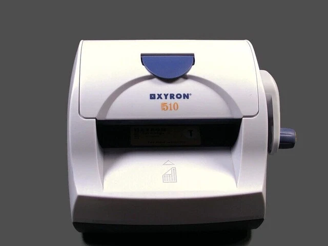 Máquina Xyron modelo 510 con relleno parcial de cartucho desplegable 5" x 18