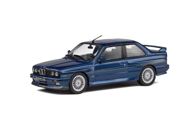 BMW ALPINA M3 E30 B6 BlUE 1989 SOLIDO 1/43 Neuf Boite Vitrine