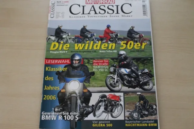 3) Motorrad Classic 02/2006 - Yamaha RD 350 LC YPVS m - Teil V - Suzuki GT 750