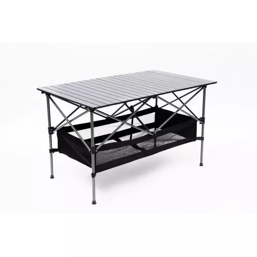 1-piece Folding Outdoor Table with Carrying Bag,Lightweight Aluminum