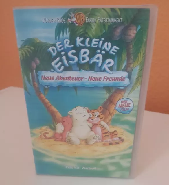 VHS - Videokassette - Der kleine Eisbär - Neue Abenteuer - Neue Freunde - FSK 0