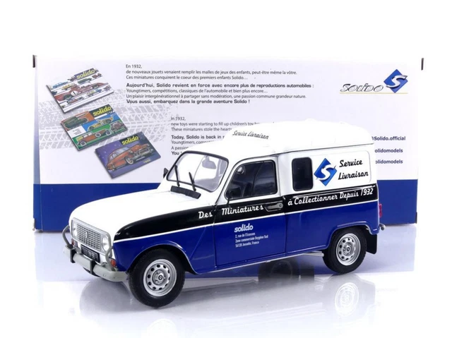 Solido 1/18 - 1802207 - Renault R4 F4 - 90Th Anniversary Solido