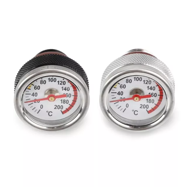 Engine Oil Temperature Gauge M20x1.5 Motorcycle Caps 0-200℃ Display