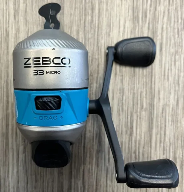 ZEBCO FIN COMMANDER New Style 33 Micro Push Button Reel - Easy