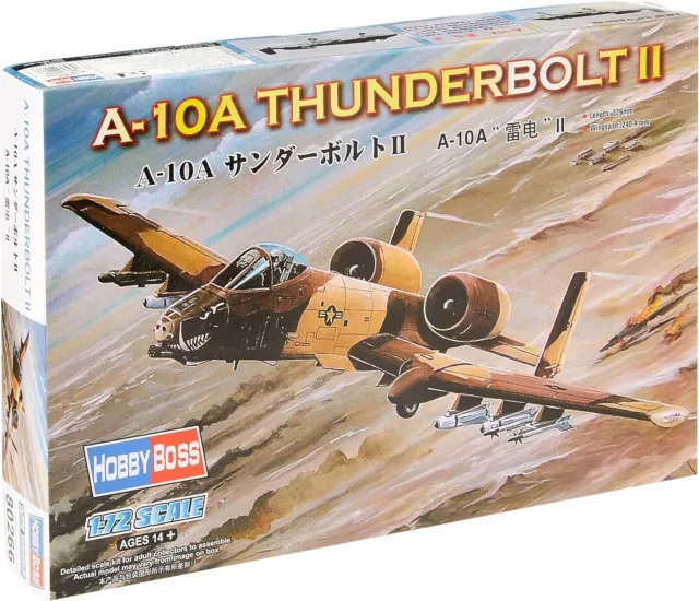 Fairchild Republic A-10 'Warthog' Thunderbolt II IN 1:72 - HBB80266 - Hobbyboss