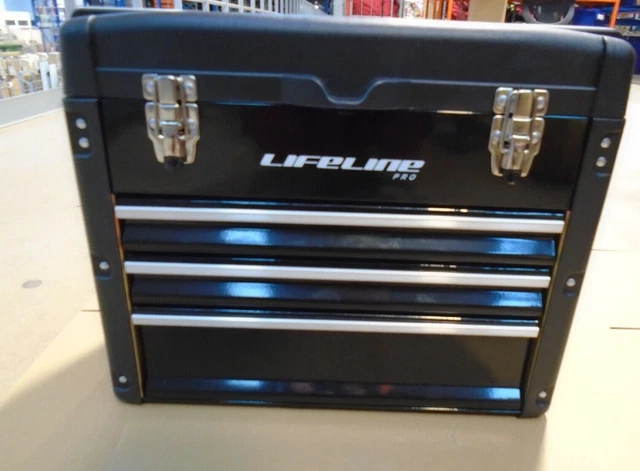 LifeLine  Pro 3 Drawer Work Station  BLACK ! 2