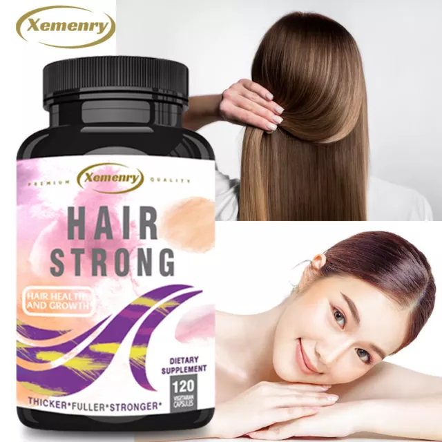 Hair Strong - Mit Biotin,Keratin Und Kollagen- Haaren,Haut Und Nägeln Gesundheit