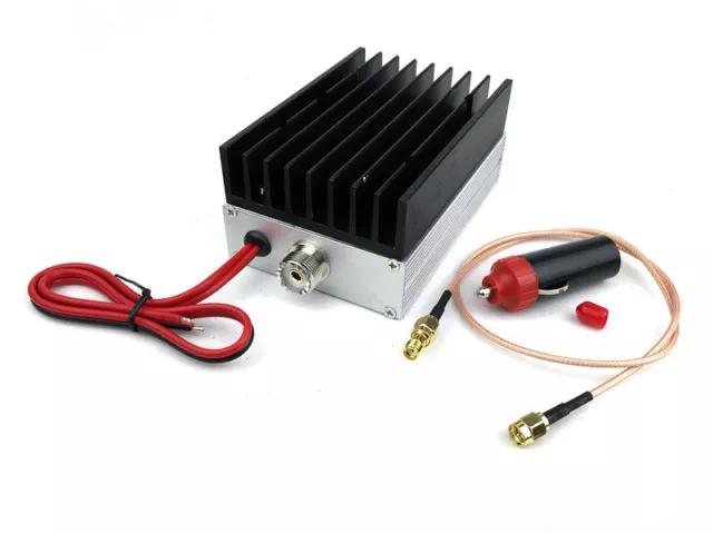 400MHz-470MHz 25W UHF Ham Radio Power Amplifier For Interphone Car Radio