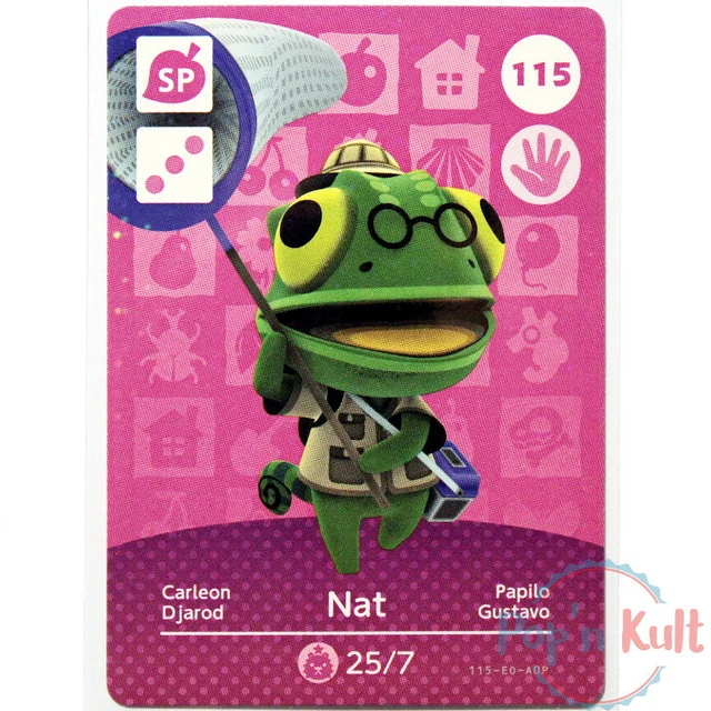CARTE AMIIBO ANIMAL Crossing série 1 n°047 Wolfram/Knox EUR 4,99 - FR