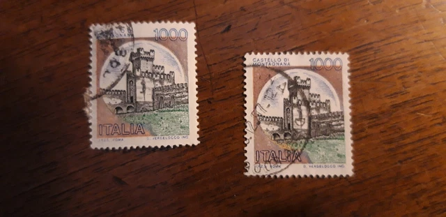 Timbres Italie stamps Italy 1980/1984/1985/1986/1988/1990/1991/1993/1999/2000 16