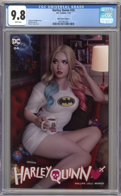 Harley Quinn #24 (2023) CGC 9.8 NM/M - Warren Louw Variant Cover A