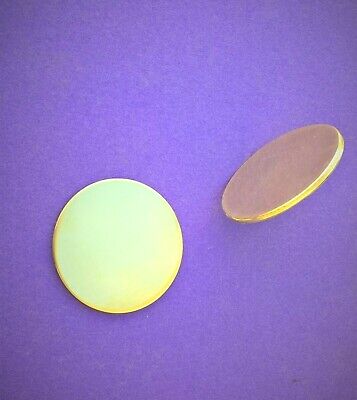 Quality ROUND BRASS BLANK discs in 1.5mm thick choose dia.& quantity NoSharpEdge 