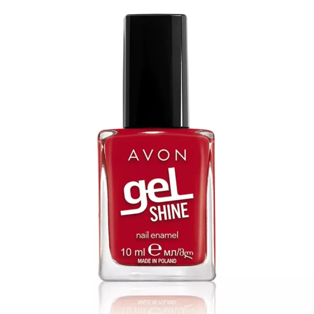 Avon Gel Shine Nagellack - rot ist rot - brandneu