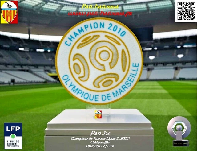 Badge Patch France 2024/25 Ligue 1 McDonald's Officiel PSG champion de France 24