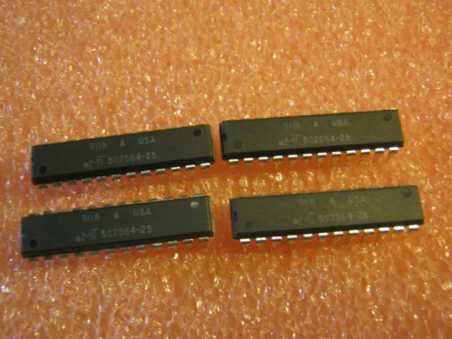 MT5C2564-25 NOS 4 Pieces from Micron