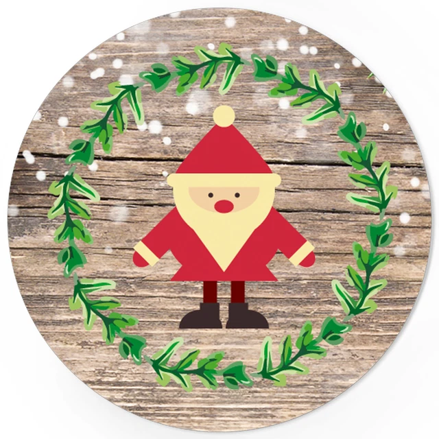 48 Weihnachtsaufkleber Geschenk Aufkleber Etiketten Weihnachten Xmas Vintage