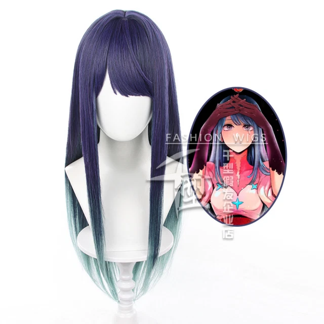 Carnival Toys Lila Langhaarperücke Mit Fransen – Für Karneval & Halloween