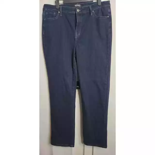 Buffalo David Britton Jeans, Alyssa High Rise Straight Leg Size 12 NWOT