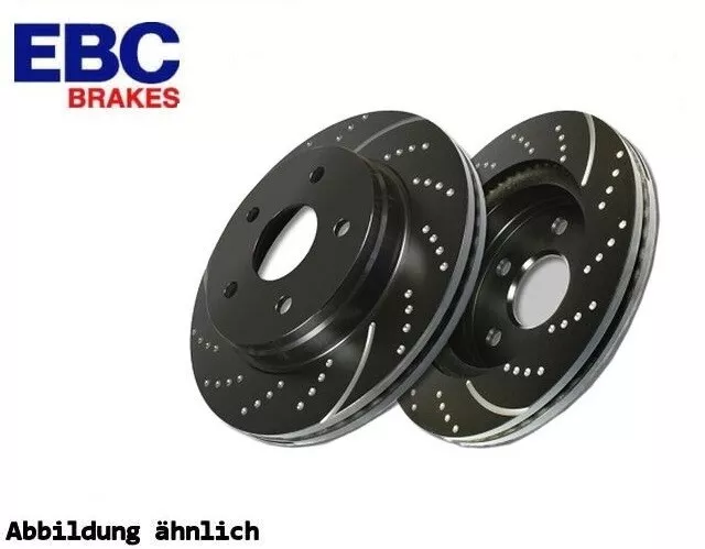 EBC Turbo Groove Disc Sportbremsscheibe Hinterachse GD1846