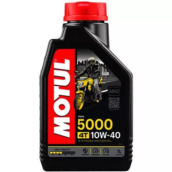 Motul 5000 10W40 Moto 4 Tiempos 1L Hc-Sintético