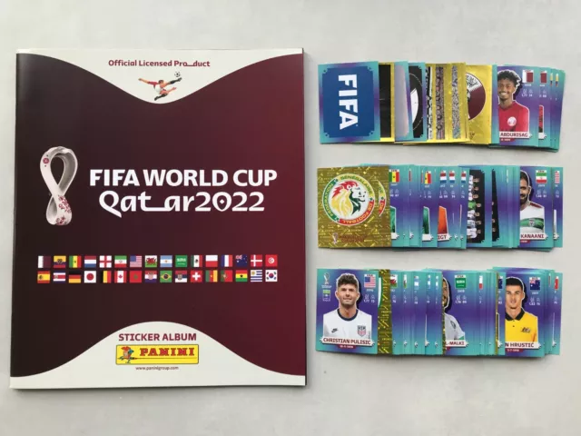 40 images stickers PANINI QATAR 2022 Coupe du Monde a choisir au choix liste 520