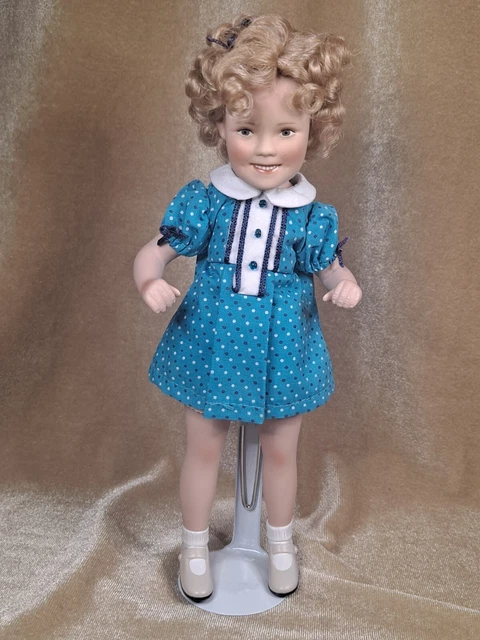 Rare 2002 Shirley Temple 8" Captain January Movie Memories Danbury Mint Doll