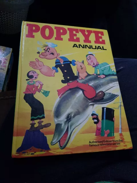 Popeye Annual 1969 X VERY GOOD CONDITION FOR AGE X VERY RARE X 3522 X