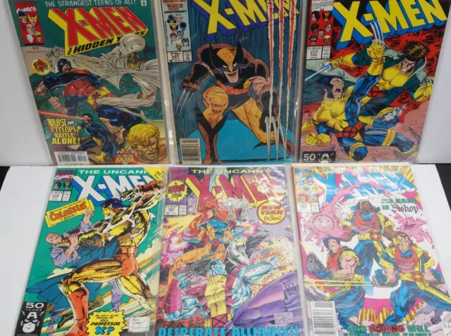 Uncanny X-Men Lot - Bishop, Gambit Mini-series