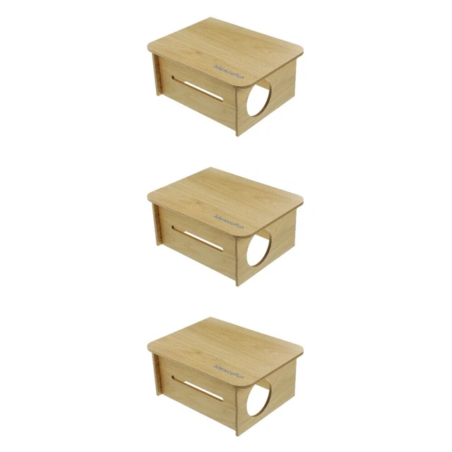 3x cachette de hamster maison de rat adorable cachette de hamster délicate