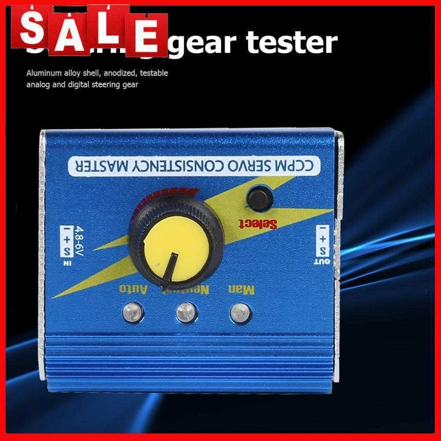 Servo ESC Consistency Tester CCPM Meter for Drone Helicopter Airplane Car Tool