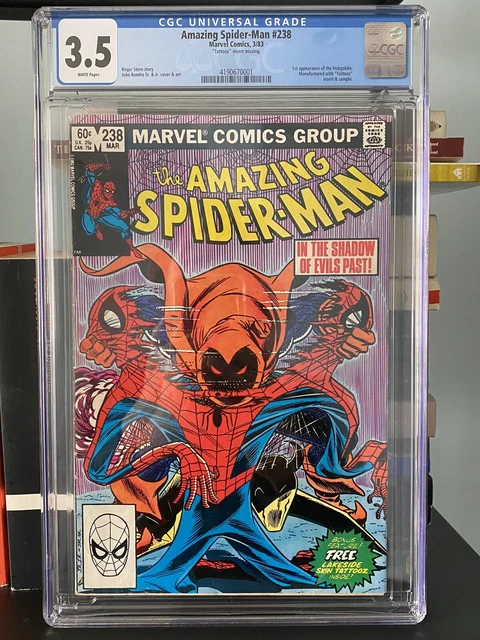 amazing spiderman 238 cgc 3.5. 1st appearance of the Hobgoblin, Tattooz missing