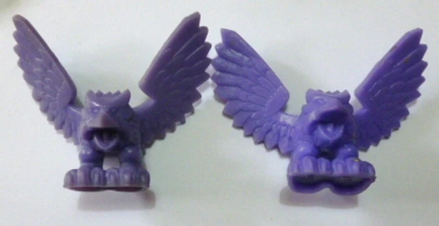 MONSTER IN MY POCKET : Roc  - VARIANTE viola più scuro + viola più chiaro.